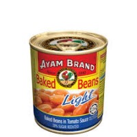 AYAM BRAND BAKED BEANS 230G (LIGHT) 48 X 230G